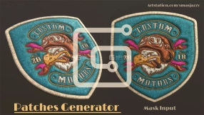 【SP】刺绣补丁生成器 Patches Generator
