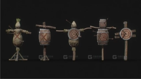 训练假人组合包 Training dummy pack