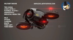 【UE】军用无人机  Military Drone