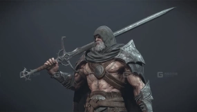 暗黑武士角色建模 by Flycat  Dark Warrior Character Modeling by Flycat