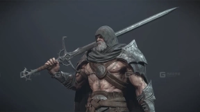 暗黑武士角色建模 by Flycat  Dark Warrior Character Modeling by Flycat