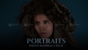255张肖像参考图片  Portraits Photo Reference Pack +255 JPEGs