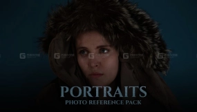 255张肖像参考图片  Portraits Photo Reference Pack +255 JPEGs