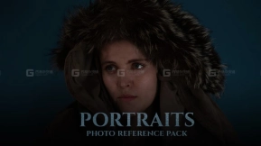 255张肖像参考图片  Portraits Photo Reference Pack +255 JPEGs
