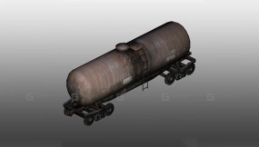 罐车 - Tank car   Вагон-цистерна 3D model-55