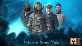 【UE】轮船道具水手人物角色  Underwater odyssey