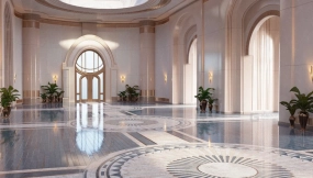 场景-经典装饰艺术风格大厅 - Scene- Classic Art Deco Hall