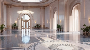场景-经典装饰艺术风格大厅 - Scene- Classic Art Deco Hall
