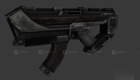来自《恐龙猎人》的冲锋枪-SMG from Turok 3D model-23