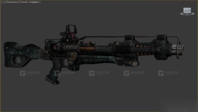 等离子步枪-Plasma rifle 3D model