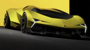 兰博基尼赛车模型 Lamborghini Racing Model
