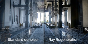 AMD发布FSR SDK 2.2版本，新增AI降噪器与光线再生功能。