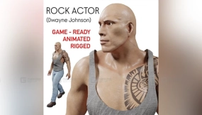 岩石演员（灵感源自道恩·强森）  Rock Actor (Inspired By Dwayne Johnson)