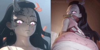 灶门祢豆子鬼灭之刃 Nezuko Kamado Demon Slayer