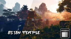 UE中国风场景 Asian Temple Pack