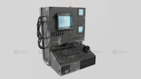 复古科幻电脑（使用过的硬件） - Retro Sci Fi Computer Used Hardware