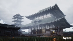 【UE】日式高塔寺庙建筑资产 Japanese Temple Environment