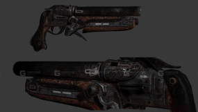 双管猎枪 Double Barrel 3D model-38