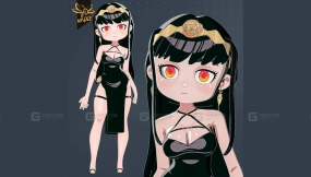 约尔·福杰《间谍过家家》动漫风格  Yor Forger Spy X Family Anime Style