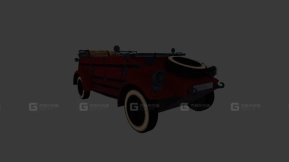 桶车 - Kubelwagen 3D model-17
