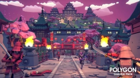 POLYGON - 武士资源包  POLYGON - Samurai Pack