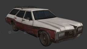 1970款别克Estate旅行车 - 1970 Buick Estate Wagon 3D model-43