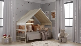 儿童卧室场景   Kids Bedroom Scene