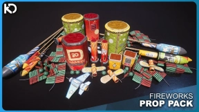 【UE】烟花道具包  Fireworks Prop Pack