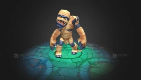 动画僵尸角色 - Zombie animated character