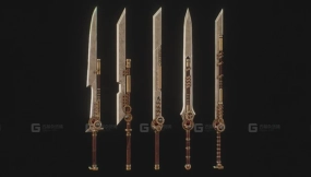 蒸汽朋克之刃套件 Steampunk blade pack