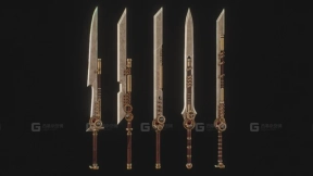蒸汽朋克之刃套件 Steampunk blade pack