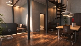 阁楼空间 Attic Loft