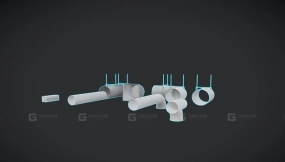 HSG 通风口 PBR游戏就绪 HSG - Air Vent - PBR Game Ready