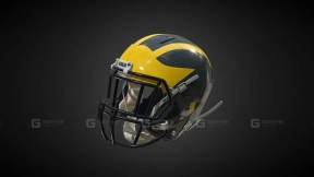 美式橄榄球头盔 American football helmet
