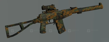 AS“瓦尔”突击步枪 AS Val-49 3D model