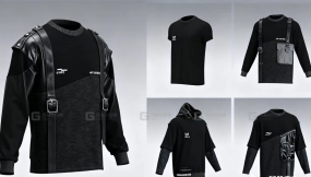 五款男士长袖毛衣 MD491