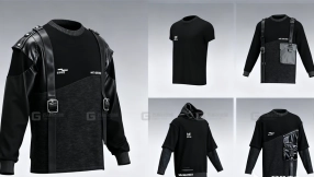 五款男士长袖毛衣 MD491