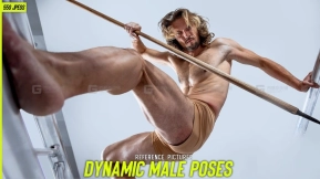550张动态男性pose参考图片