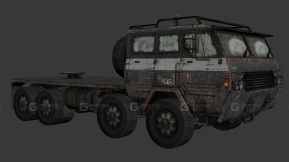 重型卡车 - Heavy 3D model-6