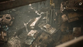 【UE】垃圾场环境  Junkyard Environment Kit