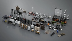【UE5.1】杂货店道具收集 Grocery store props collection