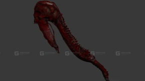 砍刀 3D模型-84 - Machete 3D model-84