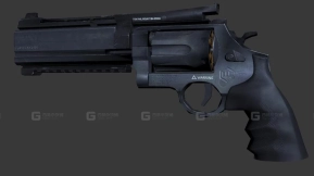 左轮手枪 - Revolver 3D model-6