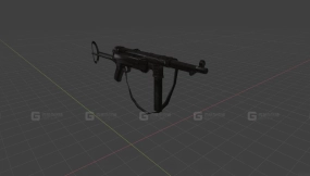 MP-40冲锋枪-MP-40 3D model-27