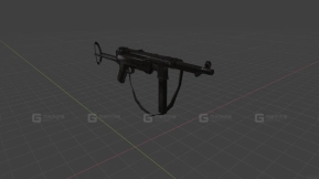 MP-40冲锋枪-MP-40 3D model-27