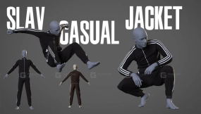 男士长袖休闲运动服