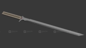 武士刀 3D模型-87 - Katana 3D model-87
