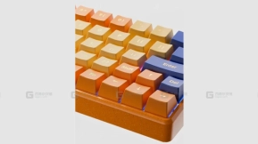 枫叶魔方键盘动画 Maple Leaf Rubik's Cube Keyboard Animation