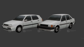 切尔瓦尼亚低多边形 - Czervanian Low poly 3D model-15