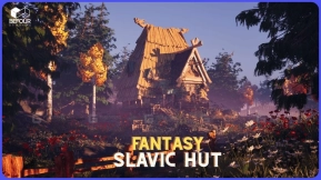 【UE】奇幻斯拉夫小屋环境  Fantasy Slavic Hut Environment